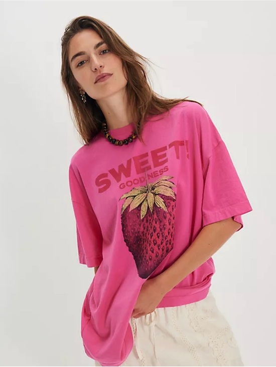 Free People Tops - Free People Harvest Vintage Wash Tee
